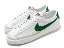 NIKE BLAZER LOW 77 VNTGナイキ ブレザー ロー 77 ビンテージ白緑 Pine Green 21-02-0105 70-J