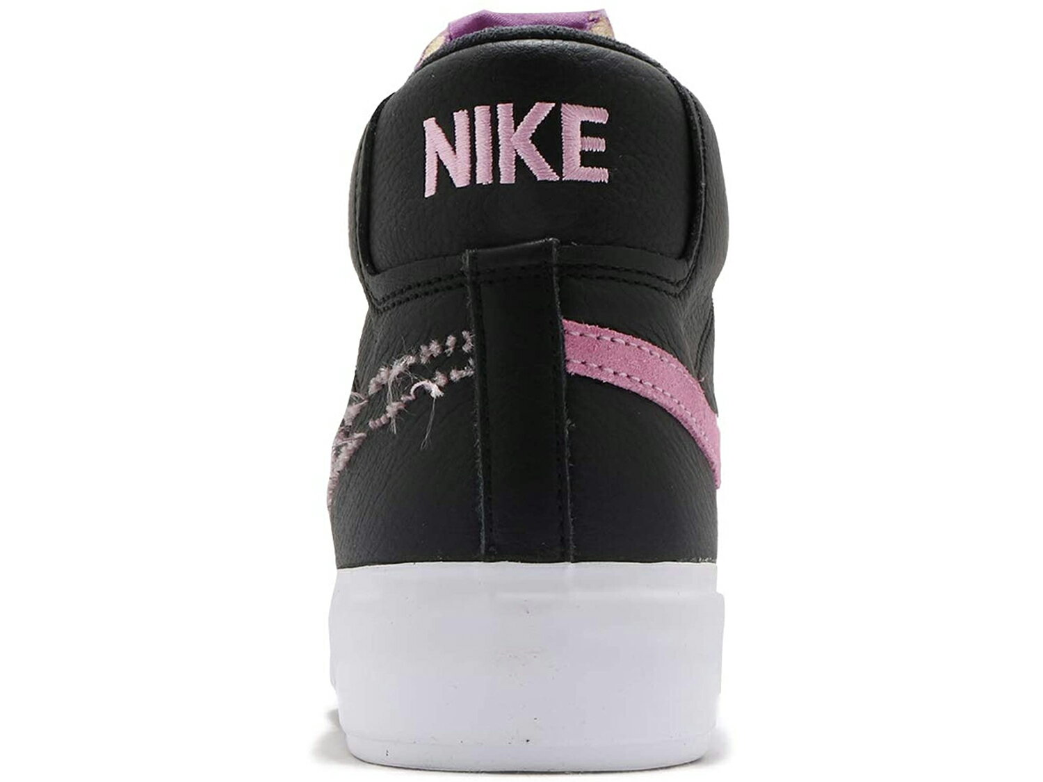 NIKE SB ZOOM BLAZER MID EDGE Lナイキ SB ズーム ブレザ ミッド エッジ L メンズ スケートボード シューズBLACK/PINK RISE-WHITE 21-05-0247#70