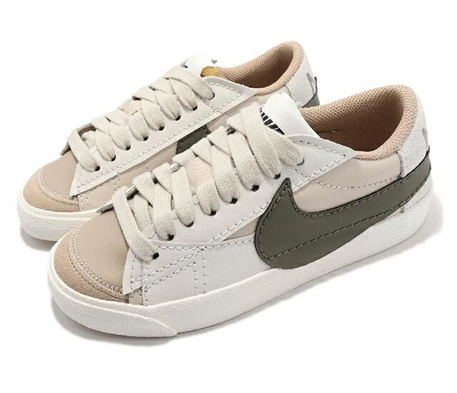 NIKE WMNS BLAZER LOW 77 JUMBOナイキ レディースカジュアルシューズMEDIUM OLIVE 22-08-S 70