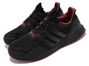 ADIDAS ULTRABOOST DNA MONO アディダス メンズランニングシューズBLACK RED 22-01-T#70