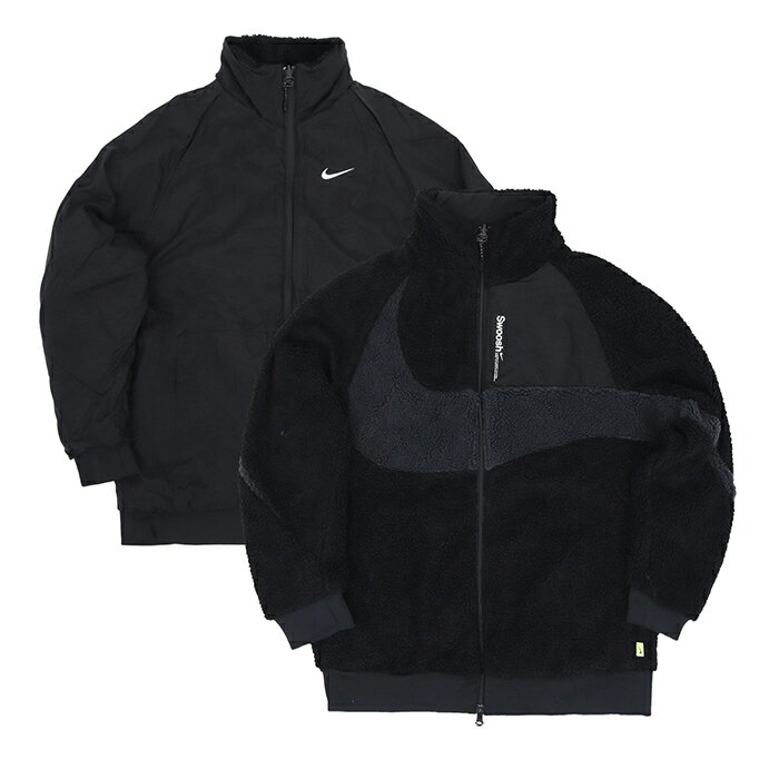 ナイキ アウター メンズ NIKE AS FZ RVSBL SHERPA JACKETナイキ AS リバーシブル シェルパ ジャケット 黒灰