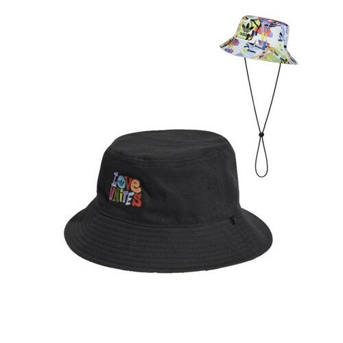 ADIDAS PRIDE BUCKET HUTアディダス プライド バケット ハット黒マルチ