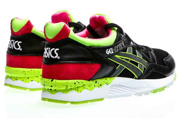 ASICS GEL LYTE VBlack/Fluorescent Greenアシックス ゲルライト 5 黒緑赤