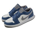 NIKE AIR JORDAN 1 LOWナイキ メンズカジュアルシューズBLUE 23-04-S#100