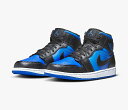 NIKE AIR JORDAN 1 MID iCL GA W[_ 1 ~bh BLUE 24-01-S#70