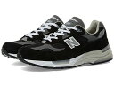 NEW BALANCE M992EB「Made in U.S.A.」ニューバランス M992EB ランニングシューズ黒灰 BLACK/GREY #9 -J