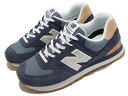 NEW BALANCE WL574RG2ニューバランス レディースカジュアルシューズ DARK BLUE GREY KHAKI 22-05-T#80 1