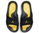 NIKE JORDAN HYDRO IV RETRO iCL W[_ nCh 4 g BLACK YELLOW