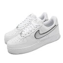 NIKE WMNS AIR FORCE1 '07 ESS ナイキ ウィメンズ エアフォース 1 '07 ESS 白銀 White/Metallic Silver/Black -J