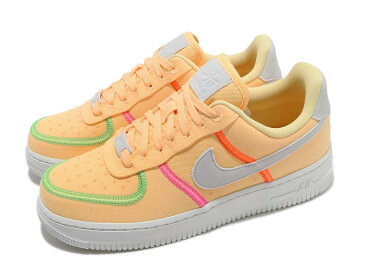 NIKE WMNS AIR FORCE 1 07 LXナイキ エア フォース 1 07 LX レディ カジュアル シューズ Melon Tint/Poison Green/Pink 20-08-0239#80