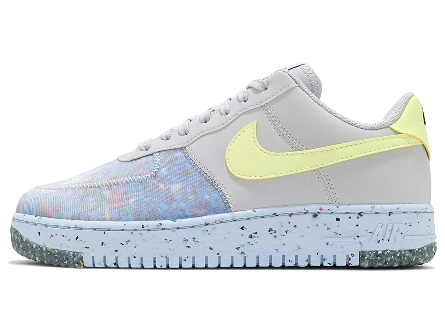 NIKE AIR FORCE 1 CRATERナイキ エア フォース 1 クレーター メンズ カジュアル シューズBlue. ColorwayPure Platinum/Barely Volt/ 20-10-0009#70