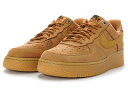 NIKE AIR FORCE 1'07 WByWHEATziCL GA tH[X 1 07 WByEB[gz FLAX/WHEAT-GUM LIGHT BROWN