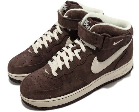 NIKE AIR FORCE 1 MID 07 QSナイキ エアフォース 1 MID 07 QSBROWN 22-06-K#100