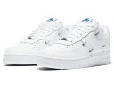 NIKE WMNS AIR FORCE 1 07 LXナイキ エアフォースワン 039 07 LX白銀 WHITE/WHITE-METALLIC SILVER