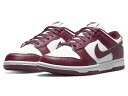 NIKE WMNS DUNK LOW【BORDEAUX】ナイキ ウィメンズ ダンク ロー【ボルドー】白ワインレッド