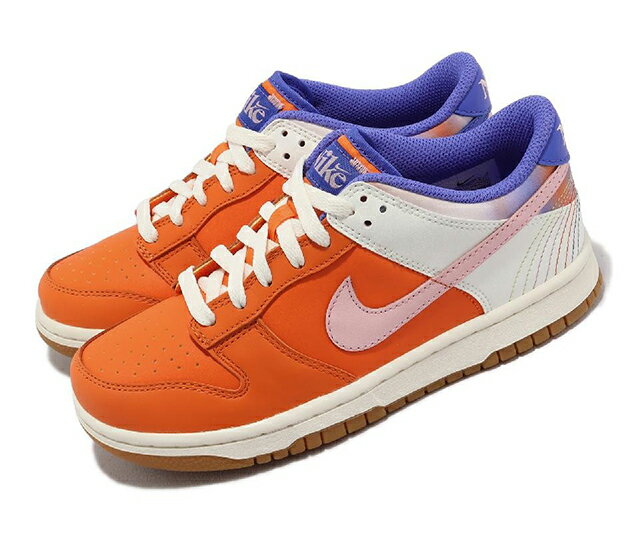 NIKE DUNK LOW SE GSナイキ ダンク ローSE GSオレンジ白 23-11-S #70