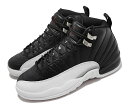 NIKE AIR JORDAN 12 RETRO GS ナイキ エアジョーダン 12 レトロ GS黒白 BLACK WHITE22-05-T 100