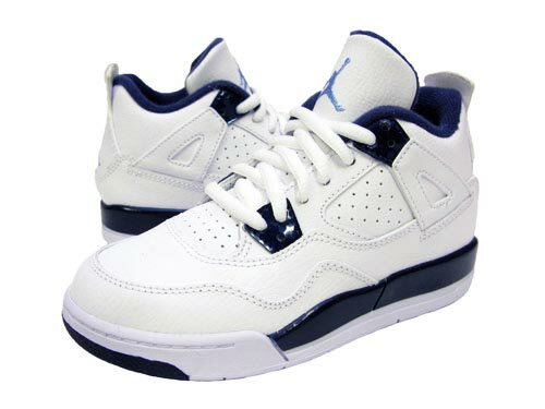 NIKE JORDAN 4 RETRO BP(PS) 【LEGEND BLUE】【レジェンドブルー】ナイキ ジョーダン 4 レトロ キッズ白紺