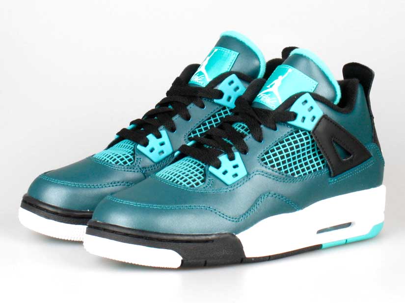 NIKE JORDAN IV RETRO 30TH BG(GS)【TEAL】【ティール】ナイキ エア ジョーダン 4 レトロ BG(GS)