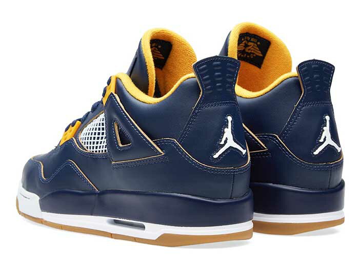 NIKE AIR JORDAN 4 RETRO BG【DUNK FROM ABOVE】【ダンクフロムアボーブ】ナイキ エア ジョーダン 4 レトロ BG 紺黄白