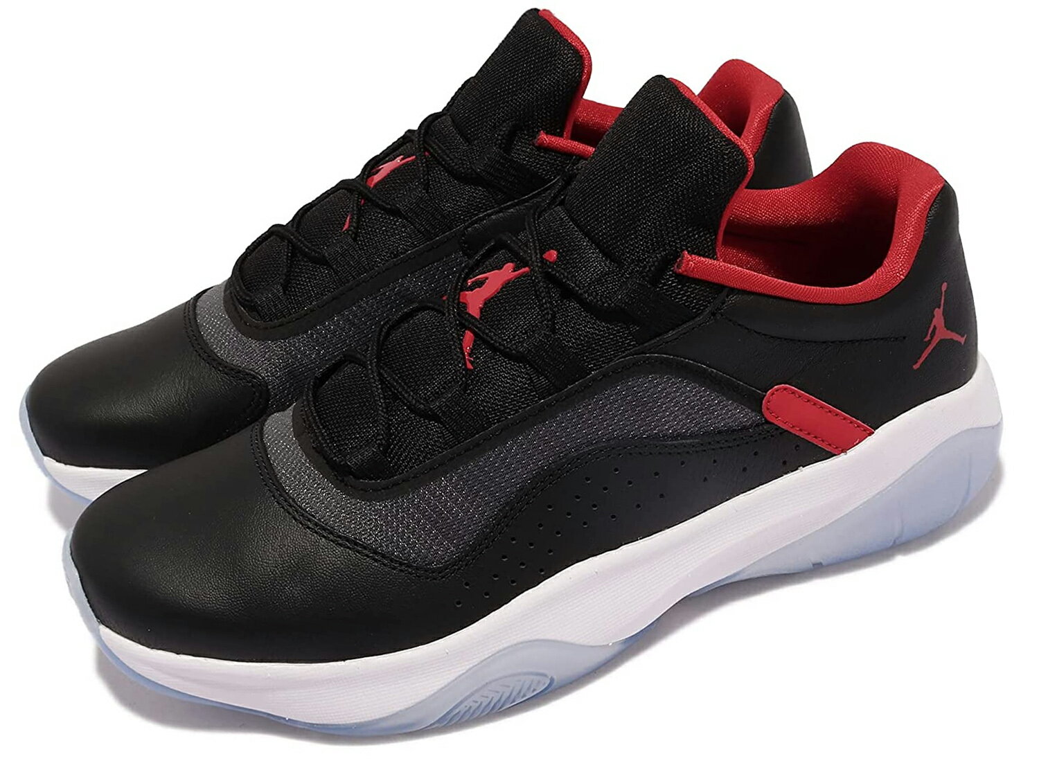 NIKE AIR JORDAN 11 CMFT LOWナイキ エアジョーダン 11 CMFT ロー メンズ バスケットボール シューズ黒赤白 BLACK/UNIVERSITY RED-WHITE 21-08-057#100