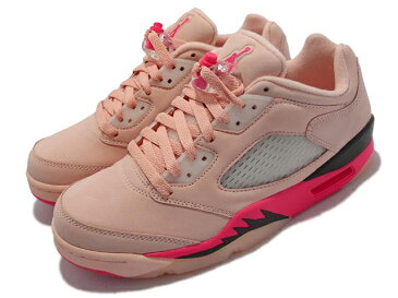 NIKE WMNS AIR JORDAN 5 RETROナイキ レディースランニングシューズPINK 22-01-T#100