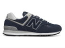 NEW BALANCE ML574EGN Dニューバランス メンズ メンズカジュアルシューズNAVY 22-09-K 70