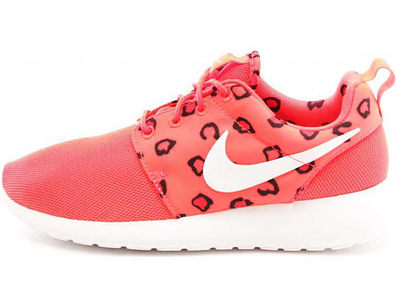 NIKE WMNS ROSHERUN PRINTBRIGHT CRIMSON WHITE HOT LAVAナイキ ウィメンズ ローシラン プリント クリムゾン