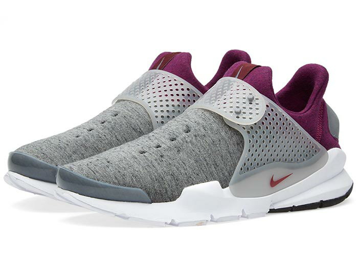 NIKE SOCK DART TECH FLEECEナイキ ソックダート テック フリース 灰