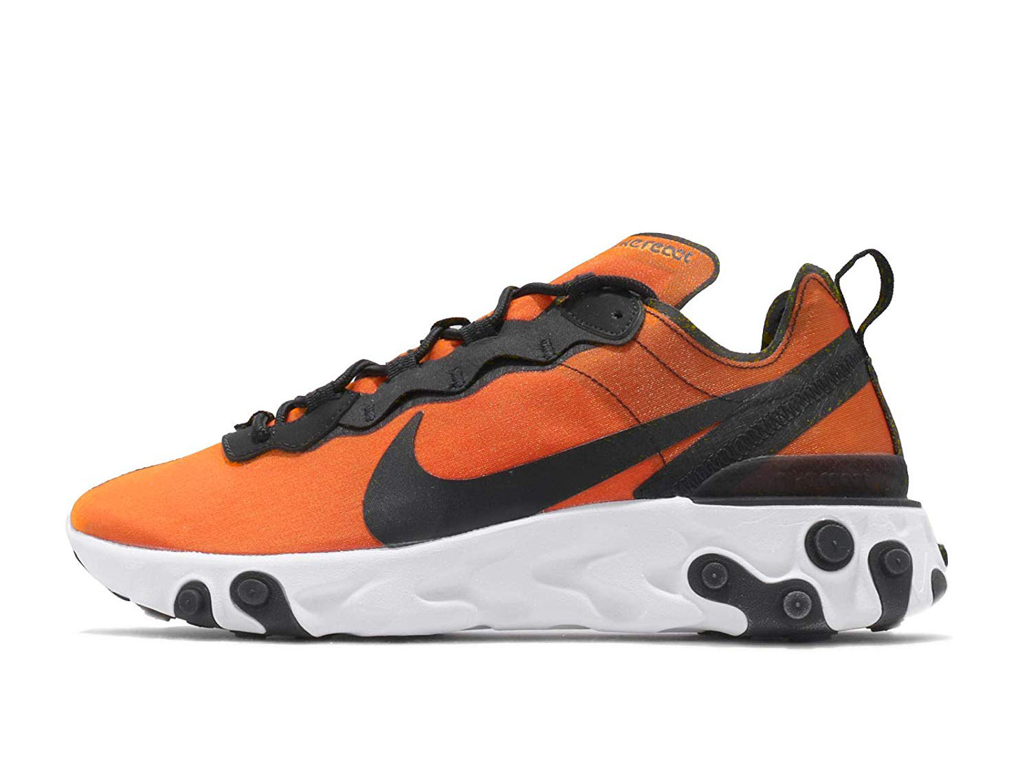 NIKE REACT Element 55 PRM SU19ナイキ リアクト エレメント 55 メンズ ランニング シューズ BLACK/BLACK-TOUR YELLOW-WHITE 19-05-29