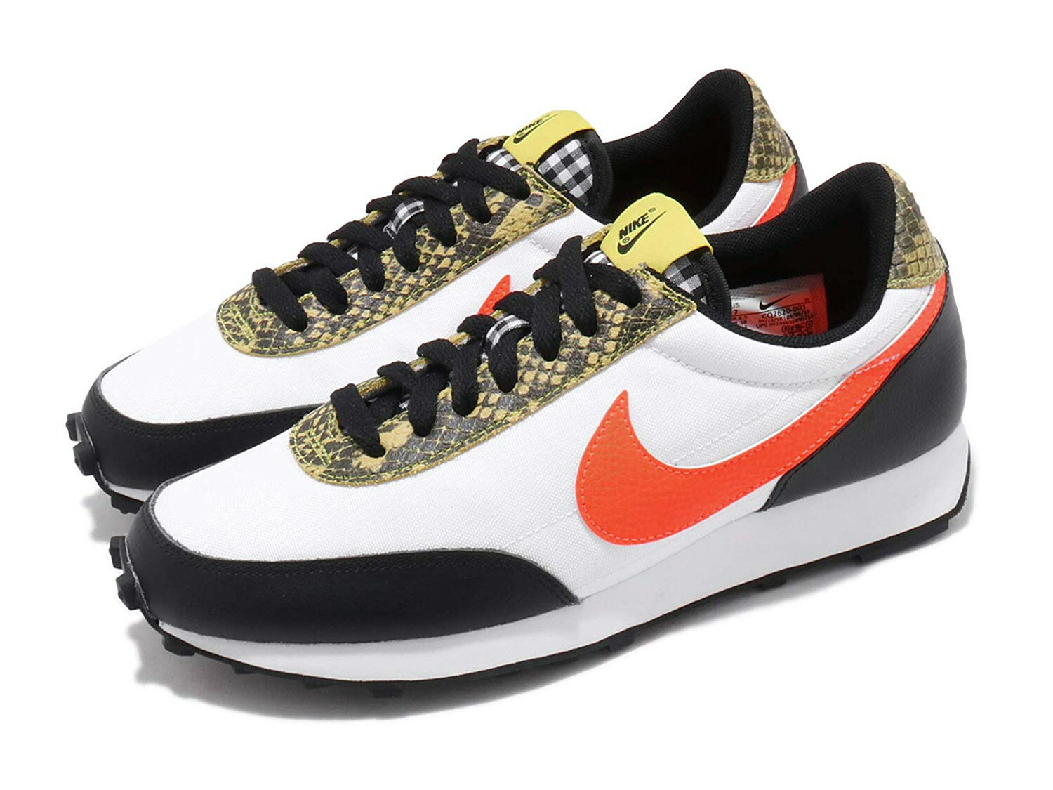 NIKE W DAYBREAK QSナイキ デイブレーク QS レディース ランニング シューズBLACK/TOTAL ORANGE 20-02-0138#100