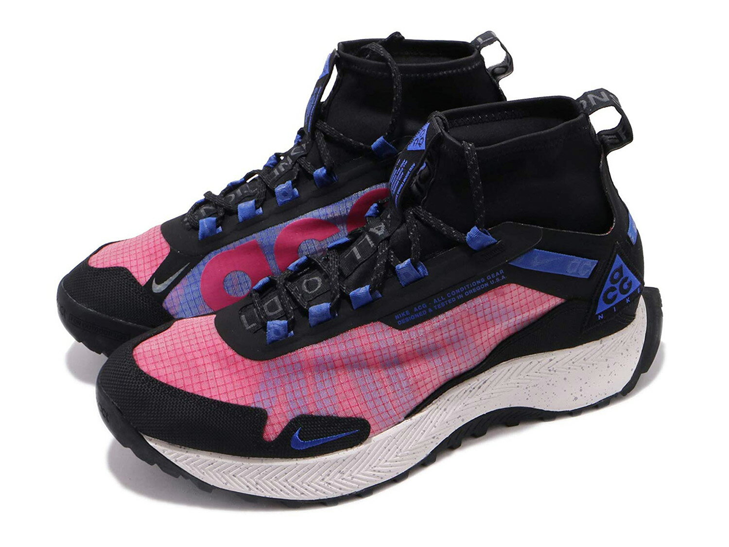 NIKE ACG ZOOM TERRA ZAHERRAナイキ ACG ズーム テラ ザヘラ メンズ アウトドア シューズピンク黒 RUSH PINK/RACER BLUE 20-02-0103#100