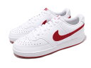 NIKE COURT VISION LOナイキ コート ビジョン ロー メンズ カジュアル シューズWHITE/UNIVERSITY RED20-03-061#70