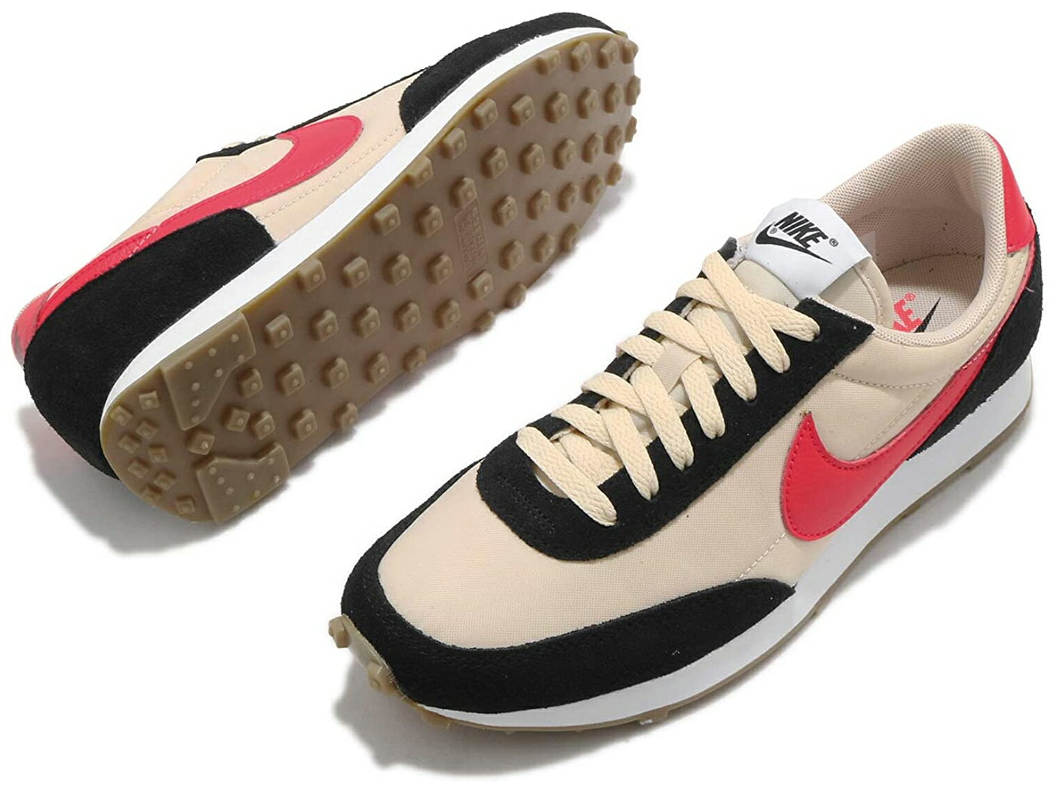 NIKE WMNS DAYBREAKナイキ ウィメンズ ディブレイク レディース カジュアル シューズ黒赤 Black/Pearl White/White/Siren Red 21-02-0273#70