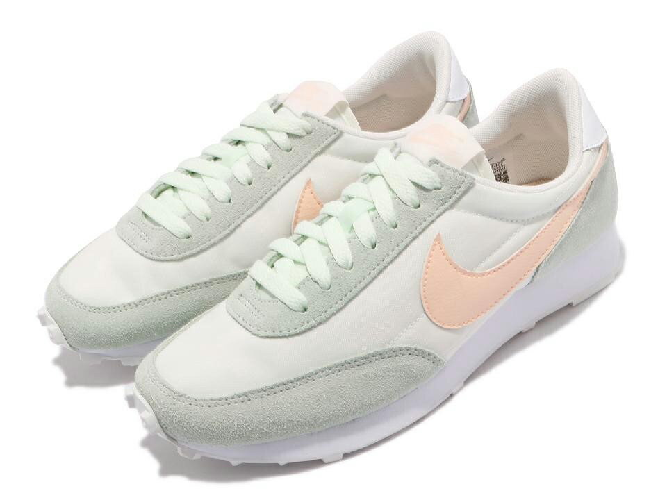 NIKE WMNS DAYBREAKナイキ ウィメンズ ディブレイク白ピンクミント Sail/Barely Green/Summit White/Crimson Tint 21-08-024#80 -J