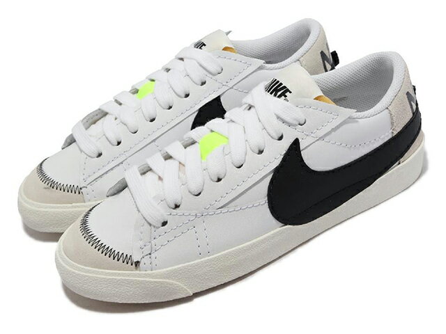 NIKE BLAZER LOW 77 JUMBO ナイキ ブレザー ロー 77 ジャンボ 白黒 WHITE BLACK 22-02-T 70