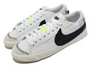 NIKE BLAZER LOW 77 JUMBO ナイキ ブレザー ロー 77 ジャンボ 白黒 WHITE BLACK 22-02-T#70