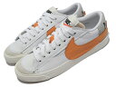 NIKE BLAZER LOW 77 JUMBO ナイキ ブレザー ロー 77 ジャンボ WHITE ORANGE 22-03-T#70 -J