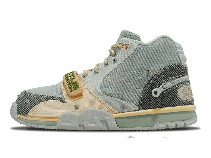 NIKE AIR TRAINER 1/CJナイキ エア トレーナー 1 カクタス ジャック灰オリーブ GREY HAZE/OLIVE AURA-CANVAS