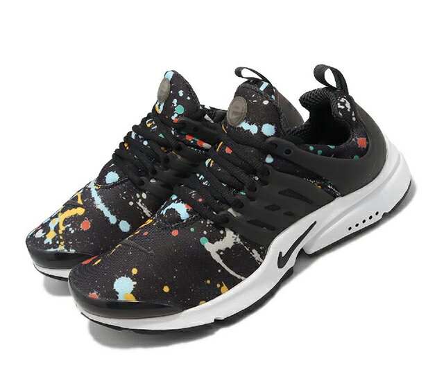 NIKE AIR PRESTO【Paint Splatter】ナイキ エア プレスト【ペイントスプラッター】黒白マルチ Black/Multicolor. 22-10-S 100