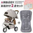 エアバギー ココ AirBuggyエアバギー ココ ブレーキモデル フロムバース / アースサンドストローラーマットSET AirBuggy COCO Brake EX FROMBIRTH