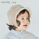 ナオミイトウ NAOMI ITO リバーシブル 耳当て 帽子 エクリュ S / M ( ベビー 赤ちゃん 3ヶ月 6ヶ月 1歳 2歳 女の子 男の子 キャップ ...