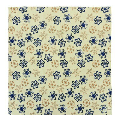 素材 綿100％ サイズ 90cm×90cm 注意 商品画像は実際のものと多少色味が異なる場合があります。 予めご了承くださいませ。 製造元 株式会社ケイス（濱文様）包んで、敷いて、掛けて、使い方いろいろFUROSHIKIクロス　【雪華モダン】 旅行の際についついお土産を買いすぎて荷物が増えた時ちょっと包んでバッグとして使ったり洋服や下着を包んで簡単にまとめられたりと便利 一枚あると重宝します♪ もちろん普段使いのふろしきとしても大活躍します洋風デザインのおしゃれな配色が魅力的！90センチ角の大判サイズです生地には「綿シャンタン」を使用光沢感と不規則な畝オウトツが特徴 ★別売りの竹ハンドルを使えば人と差がつくおしゃれなバッグが簡単に出来上がります！★
