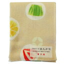 はんかち【フルーツ大福】 手ぬぐい生地のハンカチ濱文様 和菓子 大福