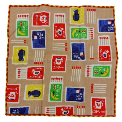 はんかち【レトロ日記マッチ箱】日本出版　ハンカチ古川紙工　レトロ柄マッチ