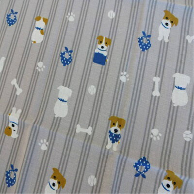 素材 綿100％ サイズ 34×90cm 注意 商品画像は実際のものと多少色味が異なる場合があります。 予めご了承くださいませ。 てぬぐいの上下の「端」は昔ながらの「切りっぱなし」となっております。 使い始めはほつれてきますが、ほつれてきた部分を ハサミなどでカットしてご使用下さい。 2〜3cmほどでほつれが止まりフリンジ状となります。 製造元 株式会社ケイス（濱文様）— てぬぐい　わんダフルデイ — 濱文様オリジナルの生地「若葉」に伝統の捺染で型染めしました 豊富な色合いと遊び心にとんだデザインが魅力です テリアくんと一緒に過ごせば毎日がわんダフルデイ！