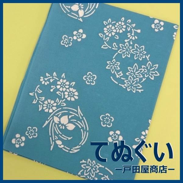【手ぬぐい 団花文様】【注染】【梨園染】【戸田...の紹介画像2