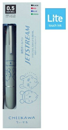 Rakuten - ちいかわ　ジェットストリーム4＆1【モモンガ＆古本屋】カミオジャパン　三菱鉛筆ちいかわ文具　ボールペン　0.5mm　複合ペンLite touch ink