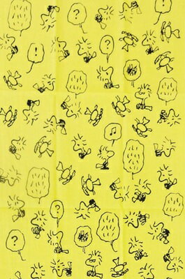 Rakuten - スヌーピーてぬぐい【 ウッドストックがいっぱい 】手ぬぐい PEANUTS 【かまわぬ】【注染】夏柄手ぬぐい　ウッドストック柄タペストリー