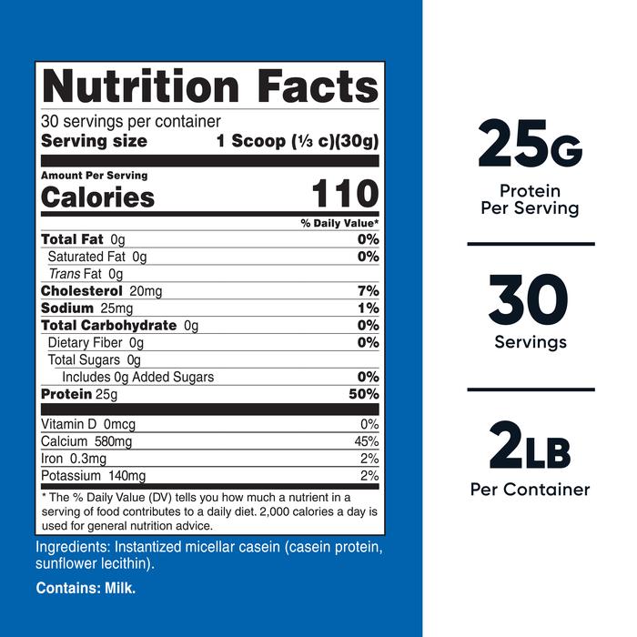 esupplementsjapanの【Nutricost公式】カゼインプロテイン プレーン 907g (2LB) - ニュートリコスト Casein Protein Powder unflavored ミセラカゼイン プロテイン 1kg 運動サポート｜アングル2
